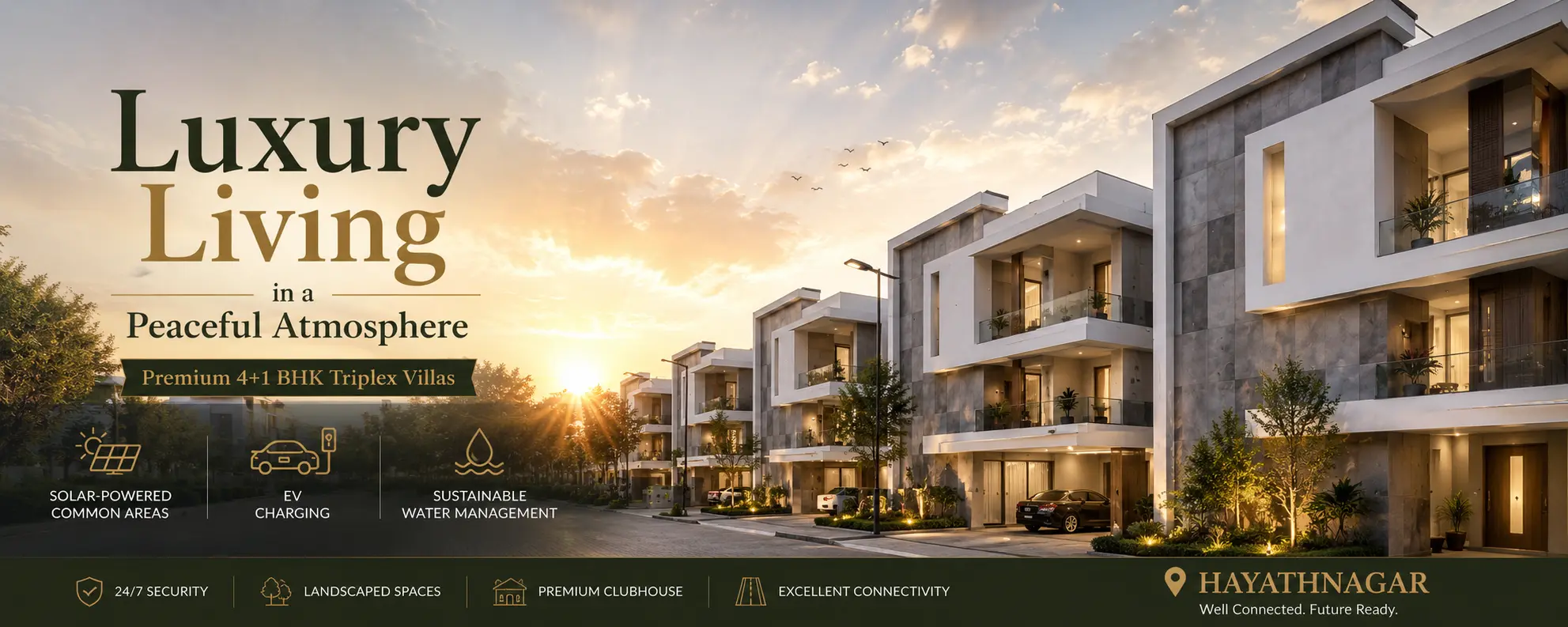 4+1 BHK Triplex Villas